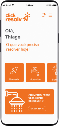 Pr&eacute;via do aplicativo